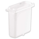 Slim Fountain Jar, 1 1/2 qt | White